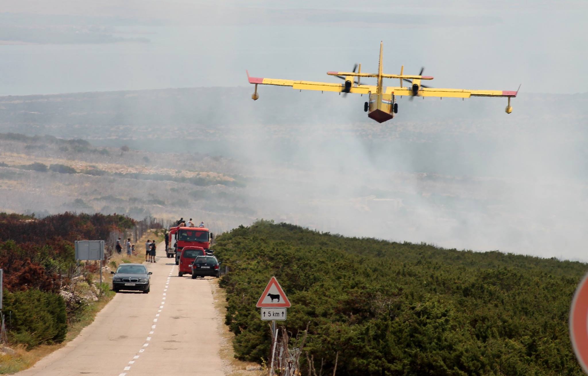 Pod kontrolu stavljen ponovo aktiviran požar kod Košljuna na Pagu