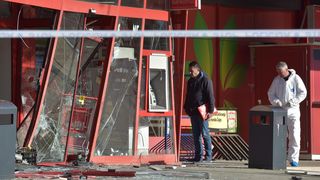 Raznesen bankomat u sklopu Plodina na Žmirićima Raznesen bankomat u sklopu Plodina na Žmirićima