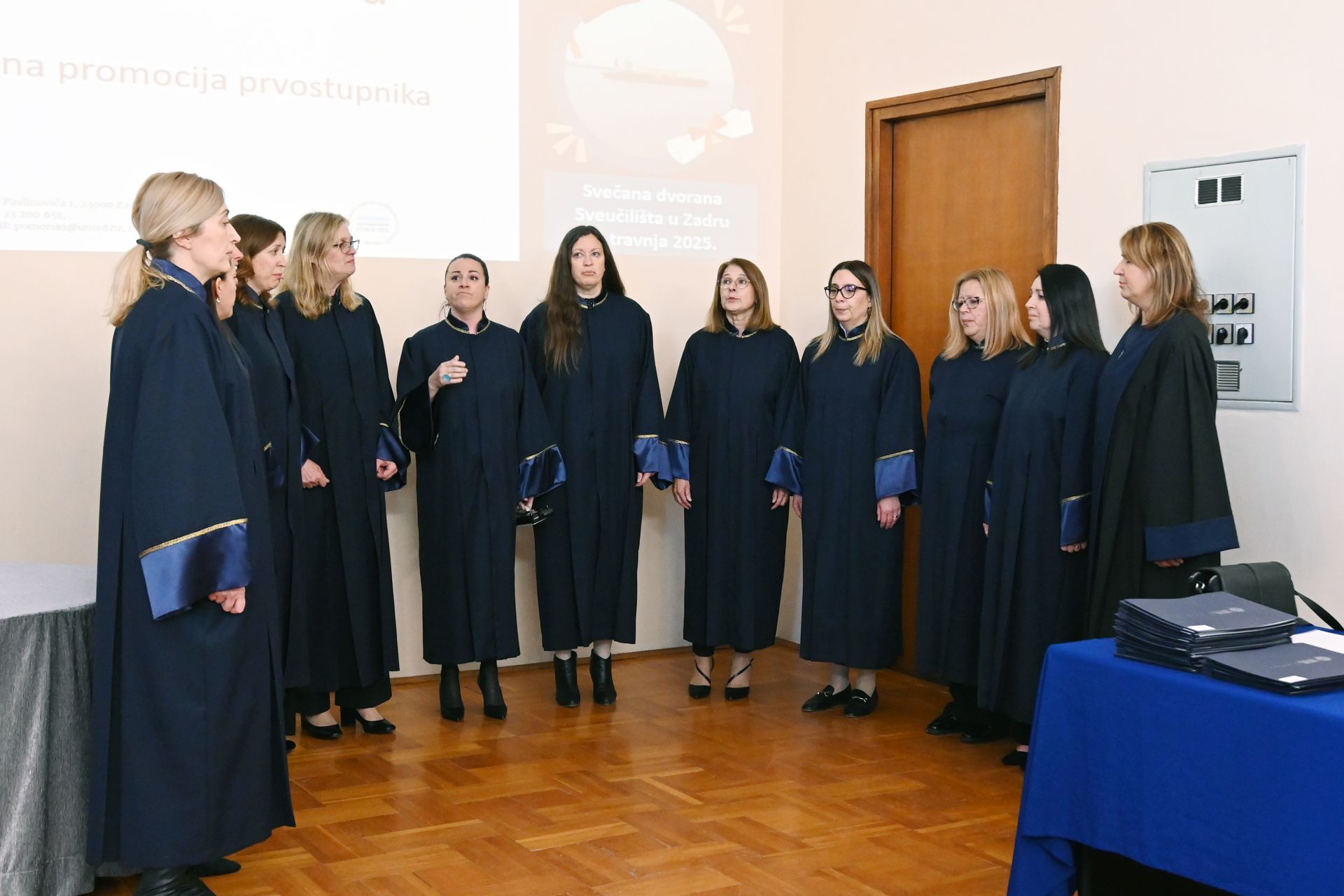 Sveučilištu u Zadru: Promocija prvostupnika Pomorskog odjela Sveučilištu u Zadru: Promocija prvostupnika Pomorskog odjela