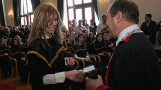 Promocija diplomiranih studenata, 7. ožujka 2009. (foto: Marin Gospić)