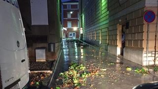 Posljedice grmljavinske nevere koja je poharala Zadar