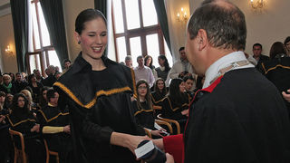 Promocija diplomiranih studenata, 7. ožujka 2009. (foto: Marin Gospić)