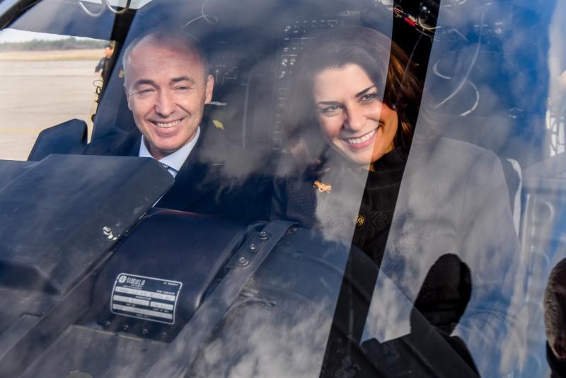 Zemunik: Predstavljena Eskadrila helikoptera OH-58D Kiowa Warrior