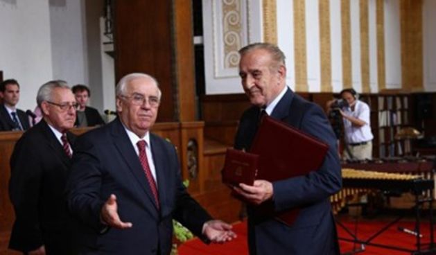 Veljko Bulajić i Božo Biškupić  (Foto: Davor Puklavec/