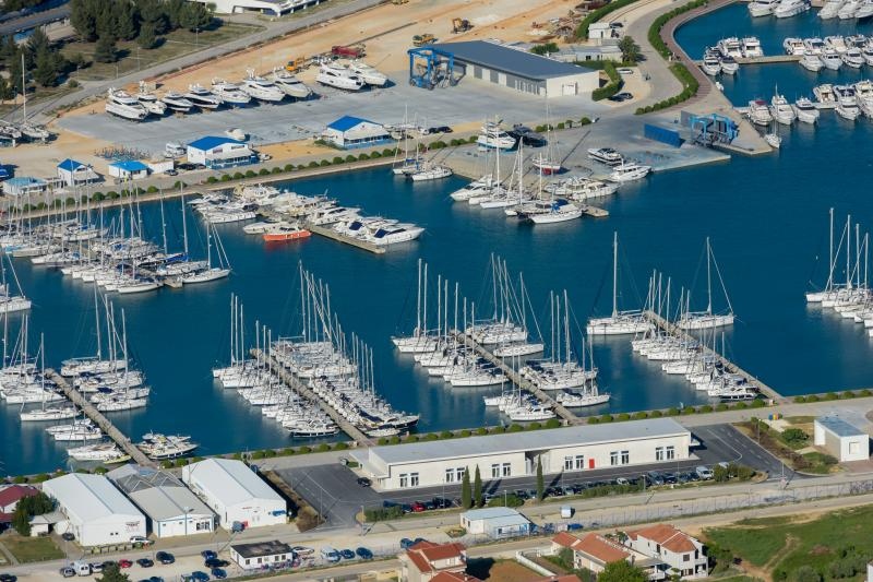 Let iznad Sukošana i Marine Dalmacija, Foto: Dino Stanin/PIXSELL Let iznad Sukošana i Marine Dalmacija, Foto: Dino Stanin/PIXSELL