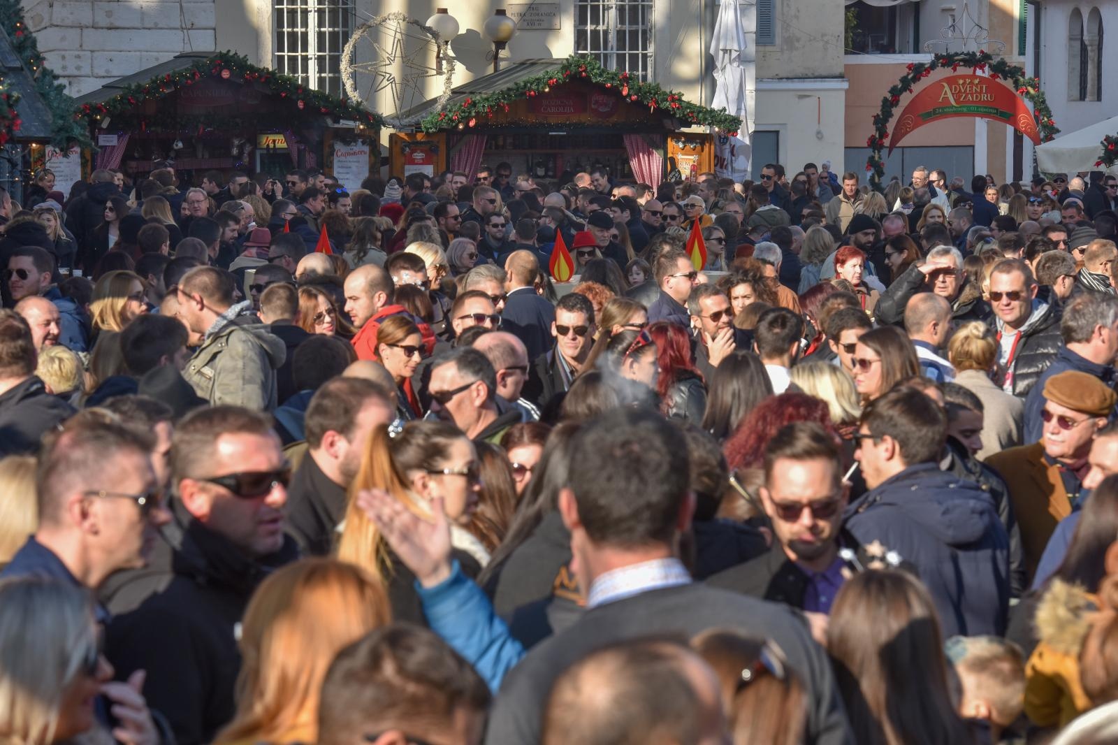 Veselo Badnje jutro u Zadru