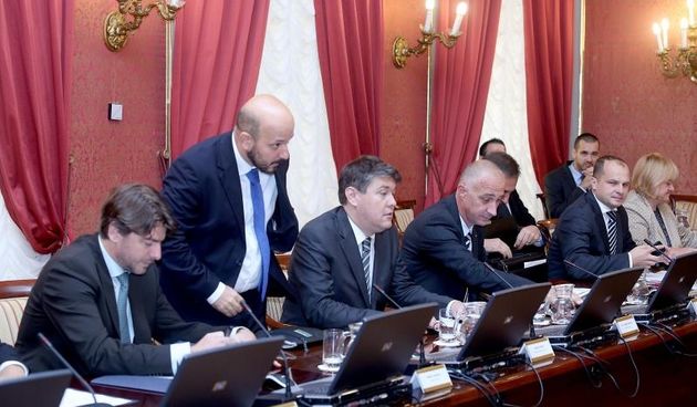 Zagreb – U Banskim dvorima odrzana je redovita sjednica Vlade RH. Photo: Patrik Macek/PIXSELL