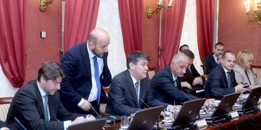 Zagreb – U Banskim dvorima odrzana je redovita sjednica Vlade RH. Photo: Patrik Macek/PIXSELL