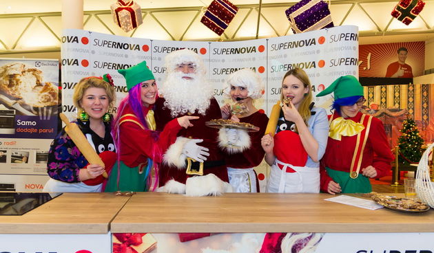 Supernova: Božićna kuhinja i posjet Djeda Božićnjaka