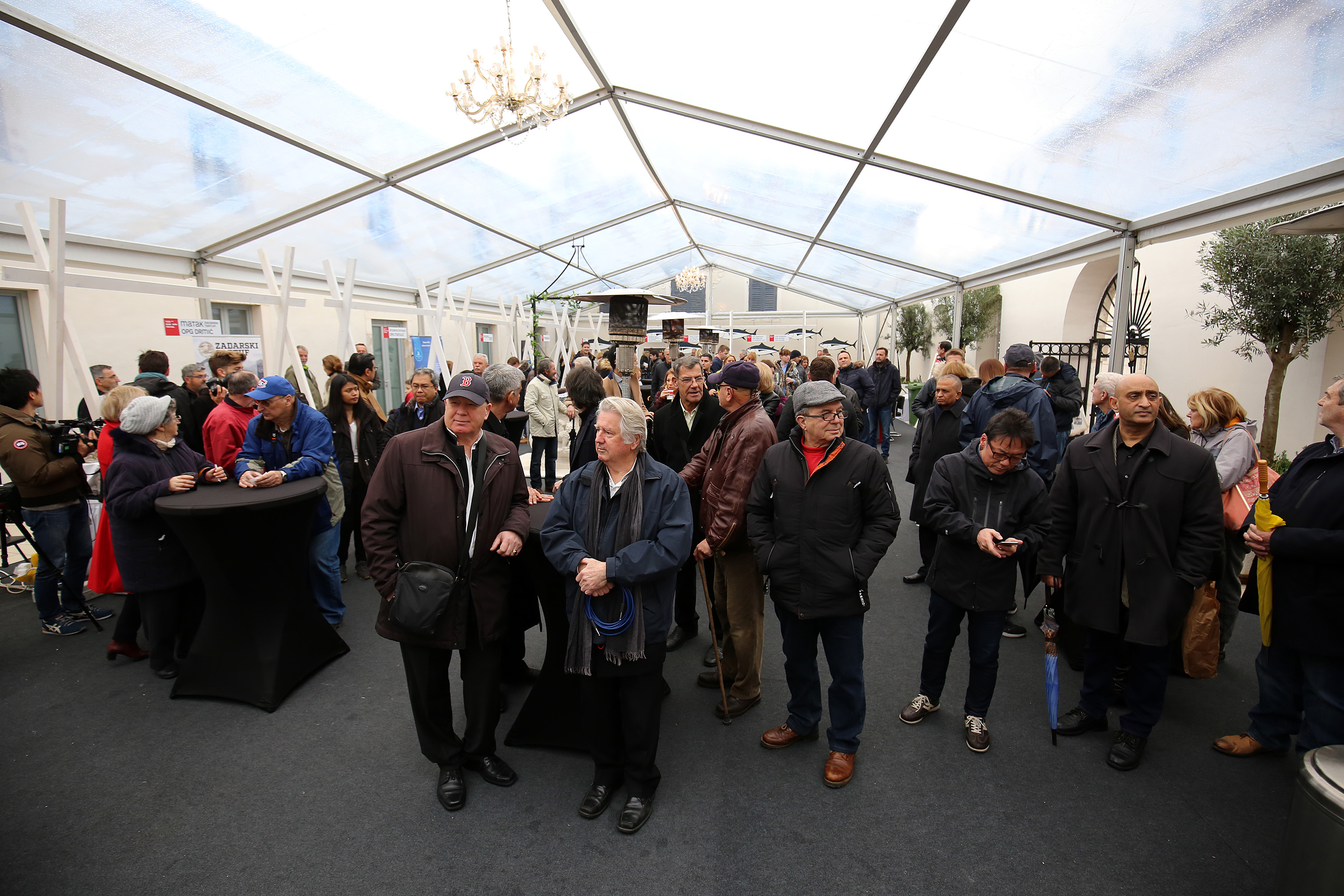 Otvaranje eno-gastro kutka u atriju palače Cedulin u Zadru