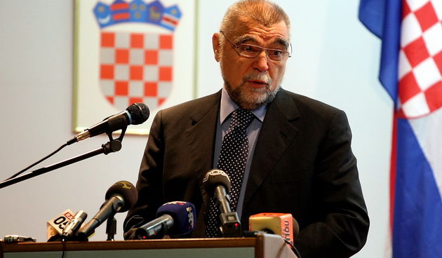 Predsjednik Mesic u Zadru 18.3.2009. (Foto: Vladimir Ivanov / CROPIX)