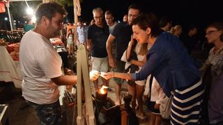 Zadar: Posljednja večer tradicionalne fešte Noć punog miseca, Photo: Dino Stanin/PIXSELL