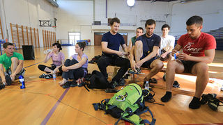 Bibinje: Natjecanje u sportskom penjanju na umjetnoj stijeni, foto: Leo Banić