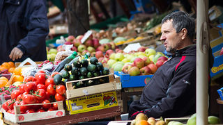 Đir po pijaci, 17. travnja 2012. (foto:Saša Čuka)
