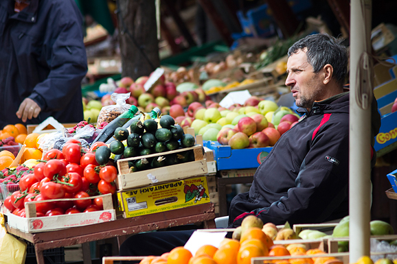 Đir po pijaci, 17. travnja 2012. (foto:Saša Čuka)