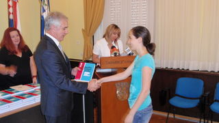 Dodjela priznanja ucenicima srednjih skola, Foto: Karla Soric Dodjela priznanja ucenicima srednjih skola, Foto: Karla Soric