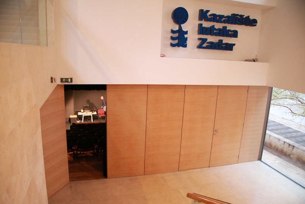 Otvorenje nove dvorane u Kazalištu lutaka Zadar, predstavljanje knjige Teodore Vigato i predstava “Desnica – proljeća smrti”