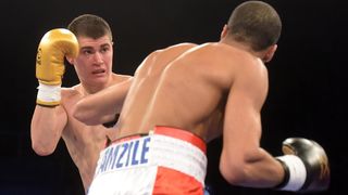 Svjetska boksacka liga, grupa B C1, kategorija 64 kg, Petar Cetinic (Croatian Knights) – Hassan Amzile (France Fighting Roosters).