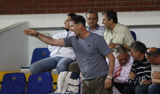 Zadar, 031009.
Stadion Stanovi.
Nogomet, T- Com 1. HNL, susret 10. kola Zadar – Slaven Belupo.
Na fotografiji: Reno Sinovcic vanjski suradnik NK Zadar.
Foto: Jure Miskovic / CROPIX