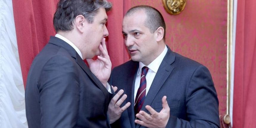 U Banskim dvorima odrzana je redovita sjednica Vlade RH. Photo: Patrik Macek/PIXSELL Autor Patrik Macek/PIXSELL Ključne riječi Orsat Miljenic, Boris Lalovac, Vlada RH, sjednica U Banskim dvorima odrzana je redovita sjednica Vlade RH. Photo: Patrik Macek/PIXSELL Autor Patrik Macek/PIXSELL Ključne riječi Orsat Miljenic, Boris Lalovac, Vlada RH, sjednica