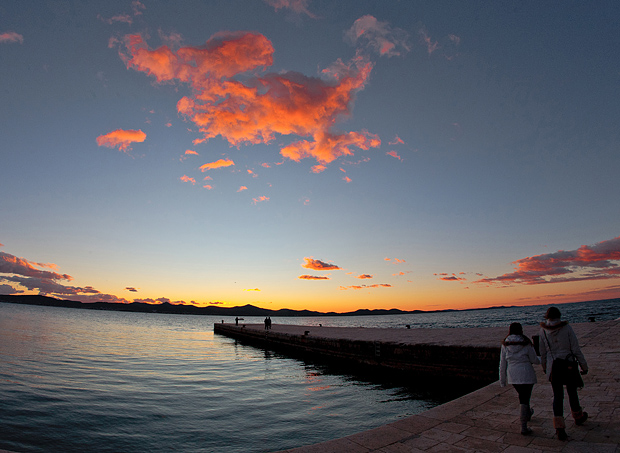 Čudesni zadarski suton, Foto: Leo Banić Čudesni zadarski suton, Foto: Leo Banić