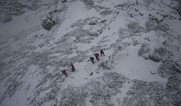08.02. Pripadnici HGSS na snje