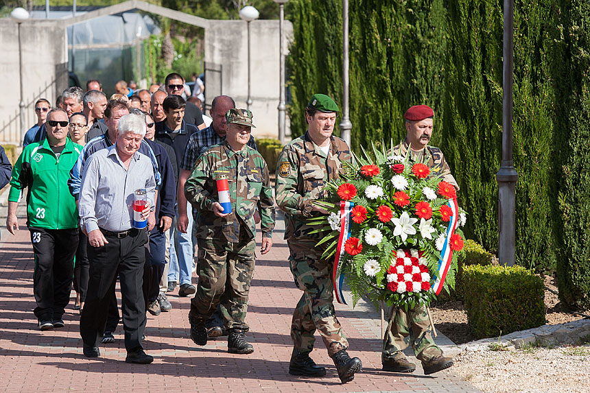 Obilježen dan Bibinjskih branitelja, foto: Leo Banić Obilježen dan Bibinjskih branitelja, foto: Leo Banić