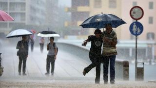 Opis  30.07.2014., Zadar – Ciklona Melisa jutros je na zadarsko podrucje donijela snazno nevrijeme praceno kisom i grmljavinom