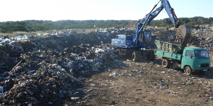 Sanacija deponija na Silbi 2006. (Foto:mzopug)