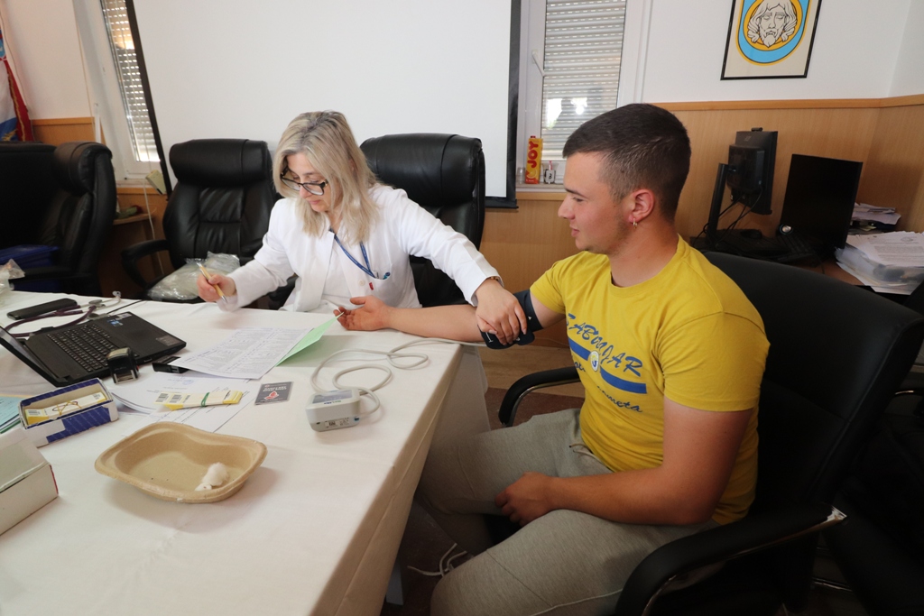 U Viru održana akcija dobrovoljnog darivanja krvi U Viru održana akcija dobrovoljnog darivanja krvi