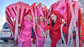 Zadarski karneval 2018: Povorka maškaranih skupina gradskim ulicama Zadarski karneval 2018: Povorka maškaranih skupina gradskim ulicama