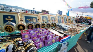 Biograd: 6. Dugi svehrvatski eno-eko-gastro-etno stol, Foto: Franjo Jurić Biograd: 6. Dugi svehrvatski eno-eko-gastro-etno stol, Foto: Franjo Jurić