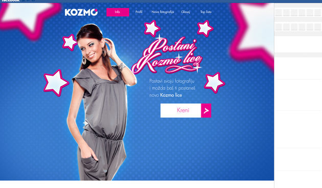 Postanite novo KOZMO lice