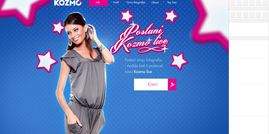 Postanite novo KOZMO lice