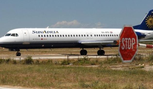 Zračna luka Zemunik, foto: Screenshot/SD