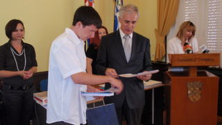 Dodjela priznanja ucenicima srednjih skola, Foto: Karla Soric Dodjela priznanja ucenicima srednjih skola, Foto: Karla Soric