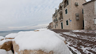 Snijeg u Bibinjama 3. veljače 2012, Foto: Leo Banić