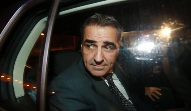 Policija je uz prisustvo uhicenog predsjednika Hrvatske gospodarske komore Nadana Vidosevica, osumnjicenog da je u aferi Remorker zloupotrijebio polozaj i ovlasti te, uz pomoc suradnika, iz HGK izvukao 32 milijuna kuna, pretresla prostorije HGK. Photo: Da