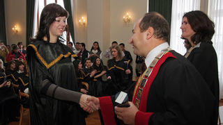 Promocija diplomiranih studenata, 7. ožujka 2009. (foto: Marin Gospić)
