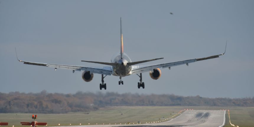 Avion, Zrakoplov, slijetanje