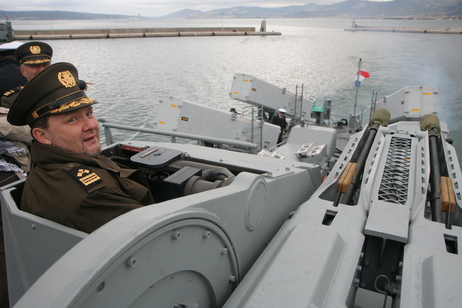 Svečanost imenovanja raketnih topovnjača Vukovar i Dubrovnik