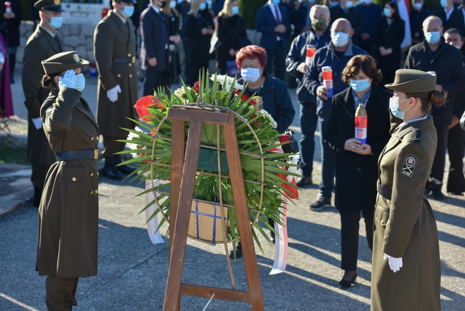 Obilježavanje Dana sjećanja na žrtvu Škabrnje 1991. Obilježavanje Dana sjećanja na žrtvu Škabrnje 1991.
