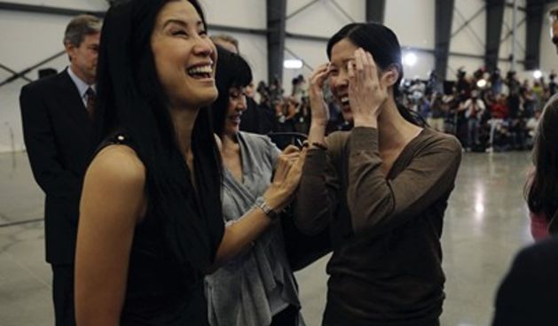 Laura Ling i sestra Lisa