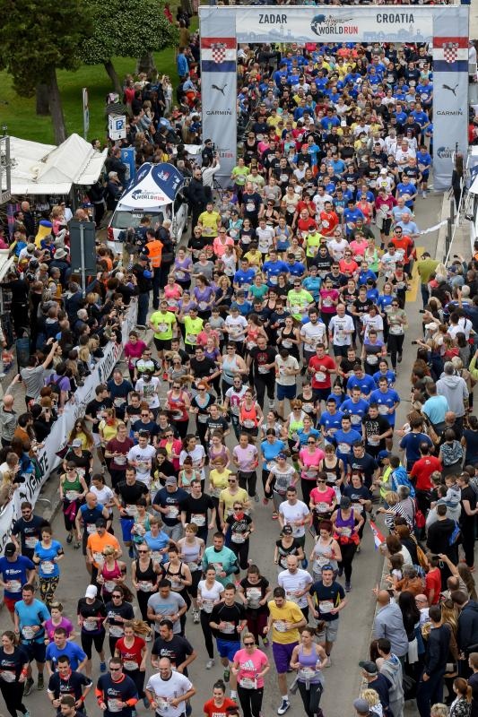 Zadar: Start najbrojnije svjetske utrke Wings For Life World Run, Photo: Dino Stanin/PIXSELL Zadar: Start najbrojnije svjetske utrke Wings For Life World Run, Photo: Dino Stanin/PIXSELL