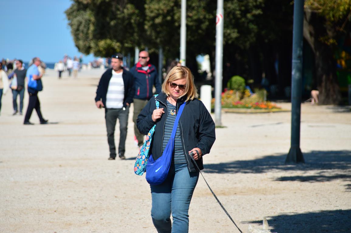 Đir po zadarskoj rivi 9. listopada 2016.