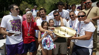 Split, 120611.
Na splitskim Bacvicama odrzano je 7. Prvenstvo svita u piciginu. Naslov pobjednika drugu godinu za redom osvojila je ekipa A1.
Na fotografiji: pobjednici ekipa A1.
Foto: Ante Cizmic / CROPIX Split, 120611.
Na splitskim Bacvicama odrzano je 7. Prvenstvo svita u piciginu. Naslov pobjednika drugu godinu za redom osvojila je ekipa A1.
Na fotografiji: pobjednici ekipa A1.
Foto: Ante Cizmic / CROPIX