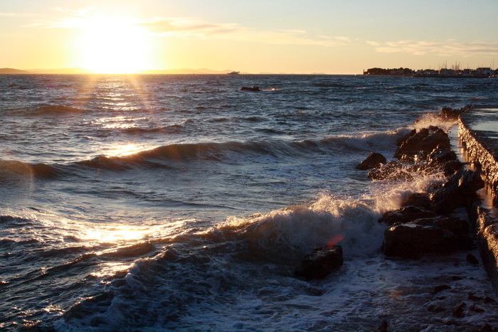 Tramontana u Zadru 31. kolovoza 2010.