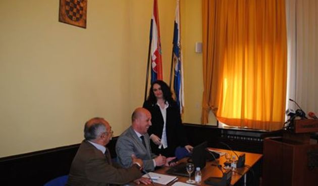 Renata Sabljar Dračevac kao potpredsjednica Županijske Skupštine, Foto: facebook