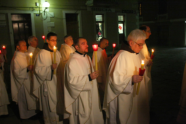 Misa za blagdan Svijećnice u crkvi Sv.Šime (Foto:Saša Čuka)