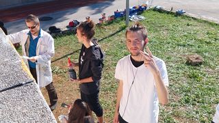 Učenici Škole primijenjene umjetnosti i dizajna oslikavaju još jedan zid na Višnjiku